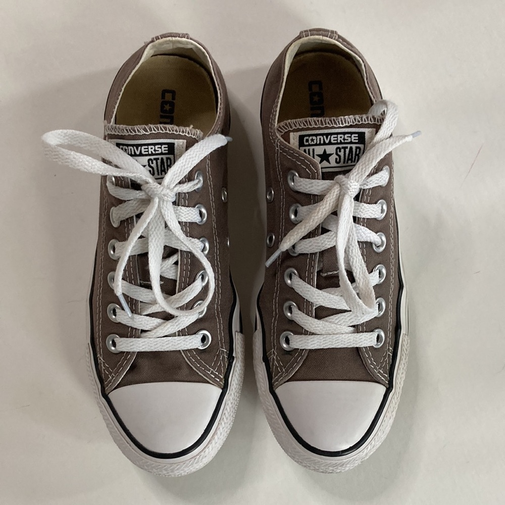 Converse All Star Canvas Sneakers in Grey - Picture 2 of 8